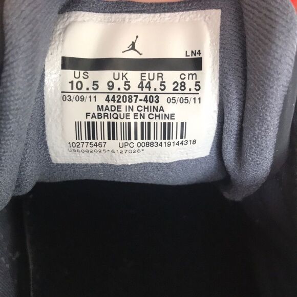 VTG JORDAN SHOES 442087-403 MEN SHOES 10.5 - Picture 11 of 13